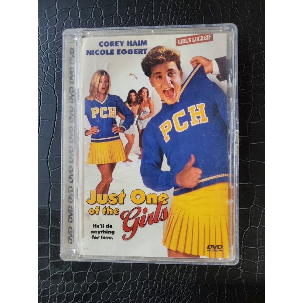 Just One of the Girls (DVD, 2002) Rare OOP Hard Plastic Case/Snap Case
